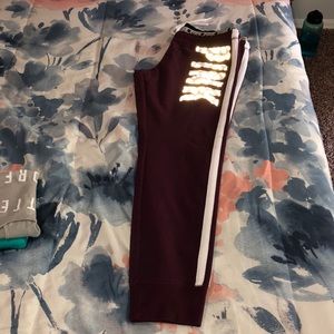 VS Pink joggers